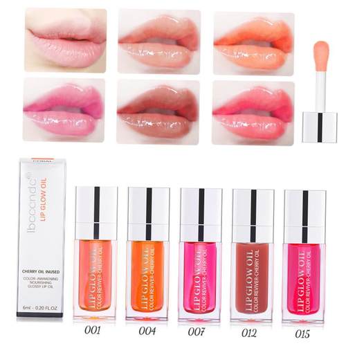 Ibcccndc Plump Lip Glow Care Oil Plumping Gloss NonStick cup