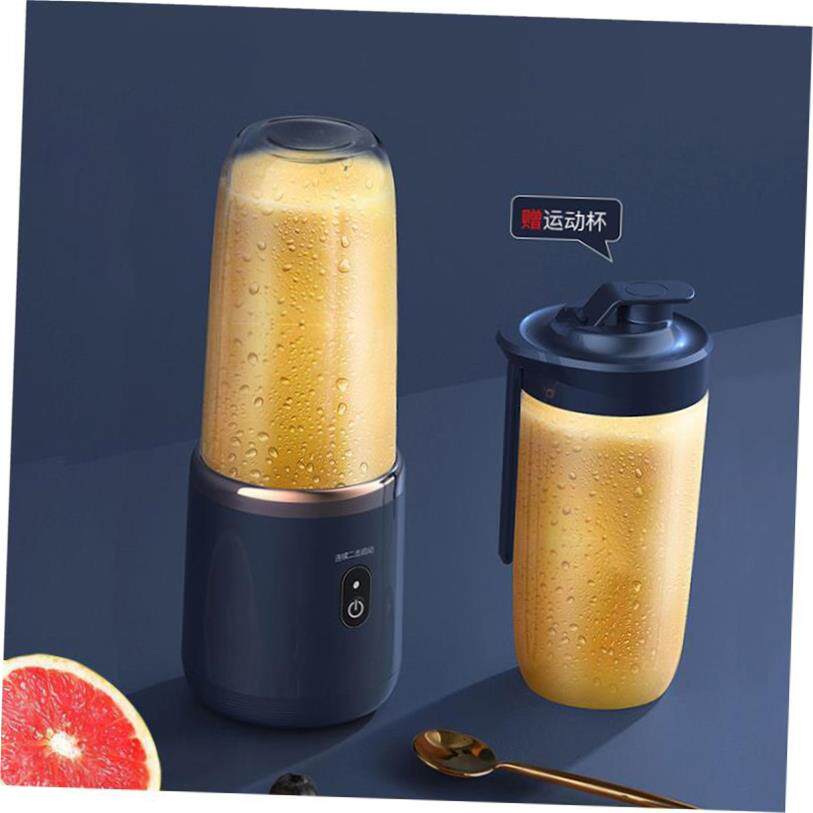 6 Blades Juicer Cup 400ML USB Smoothie Blender Food Mixer