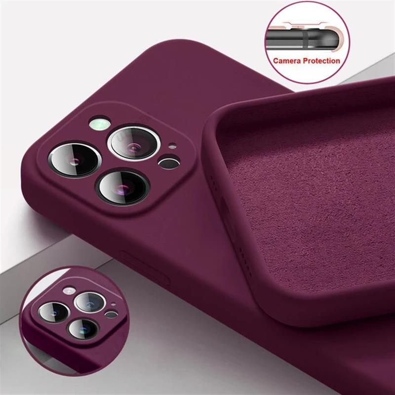 适用于Liquid Silicone Phone Case iPhone 16 15 14 Pro Max 11