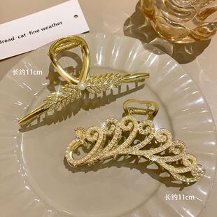 Pearls Hair Clips Women Flower Headwear Hair Accessorie发夹