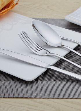 western other tableware steak cutlery set knife fork spoon