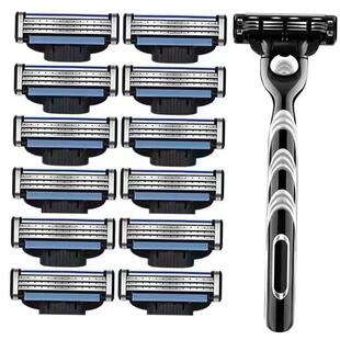 Manual razor razor men's shaving head five layer blade刮