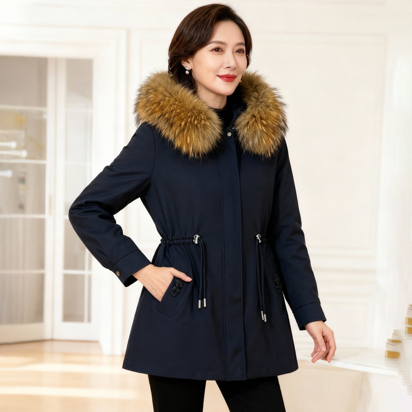 派克服女款2025新款羽绒保暖外套