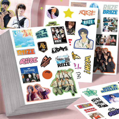 防水笔记本手账ins16张装饰贴纸