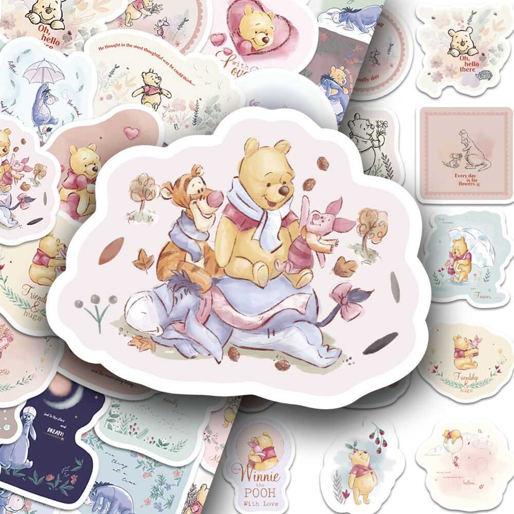 可爱小猪皮杰100张防水贴画