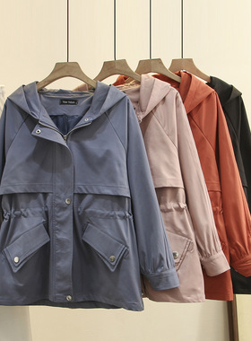 Winter plus size cardigan jacket hooded fat women coat coats