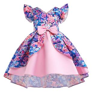 Baby Girl Princess Dress Wedding party Kids Dresses Clothes