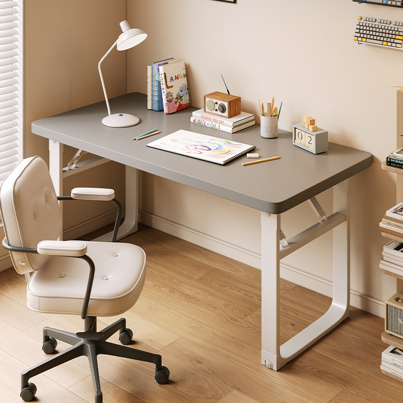 可折叠电脑桌卧室家用学生书桌办公桌桌子简易出租房学习桌小户型