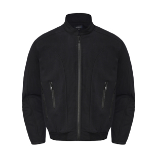 USERWHO 幼虎时尚硬挺显肩宽立领加厚棉服夹克休闲