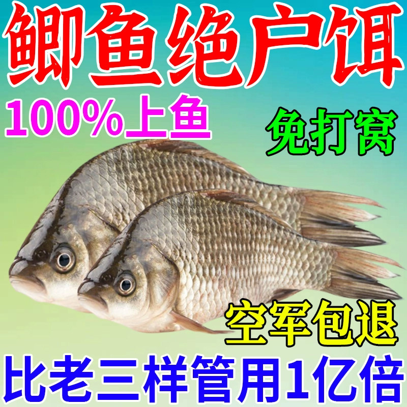 鲫鱼饵料钓鱼小药野钓