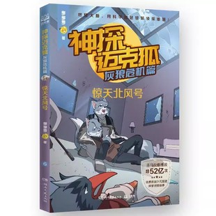 惊天北风号神探迈克狐灰狼危机篇 多多罗著7-12岁儿童科学侦探推理小说故事书小学生三四五六年级课外阅读书籍湖南文艺出版社