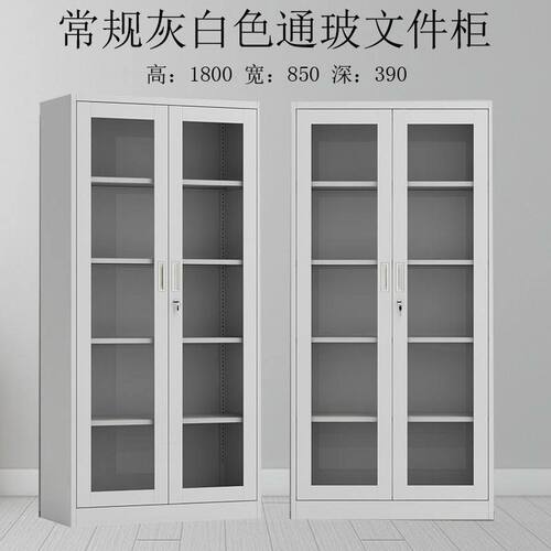 上海铁皮更衣柜储物收纳阳台柜子带锁办公室员工文件资料档案书柜