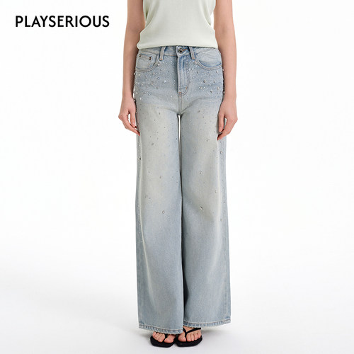 ROCHAROMA2025春夏新款牛仔裤