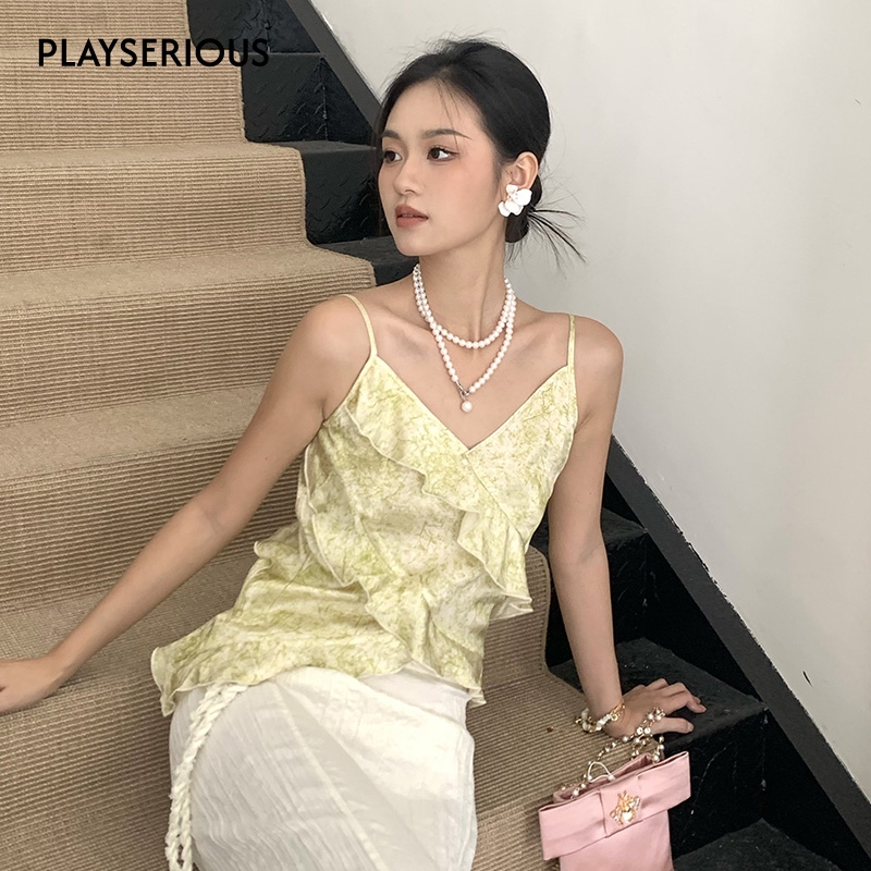 REFUSECLUB2025春新款背心吊带