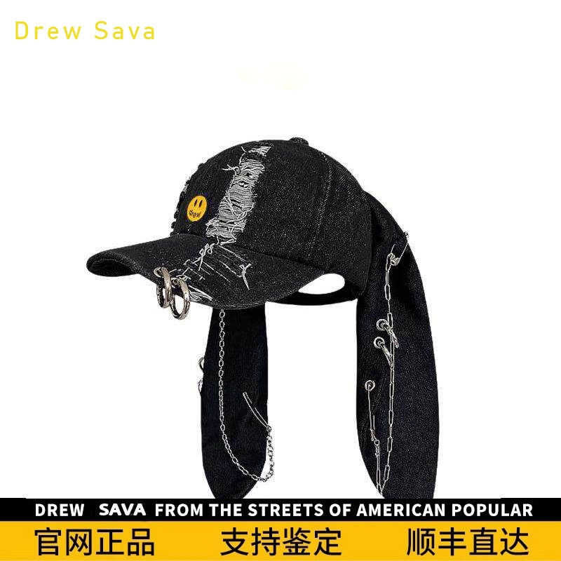 DrewHouse鸭舌帽街头男女破洞