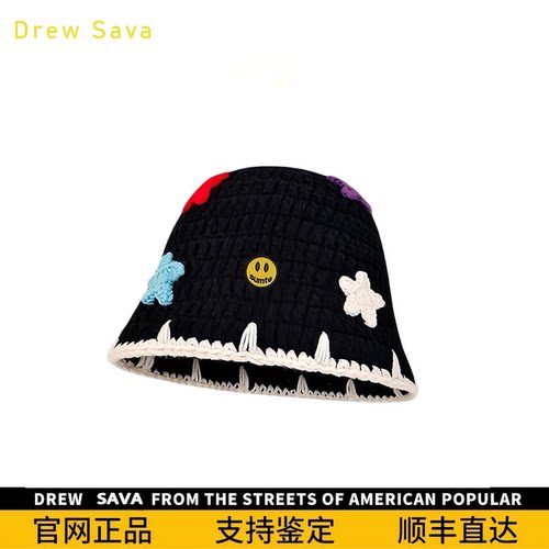DrewSumt笑脸手工钩针毛