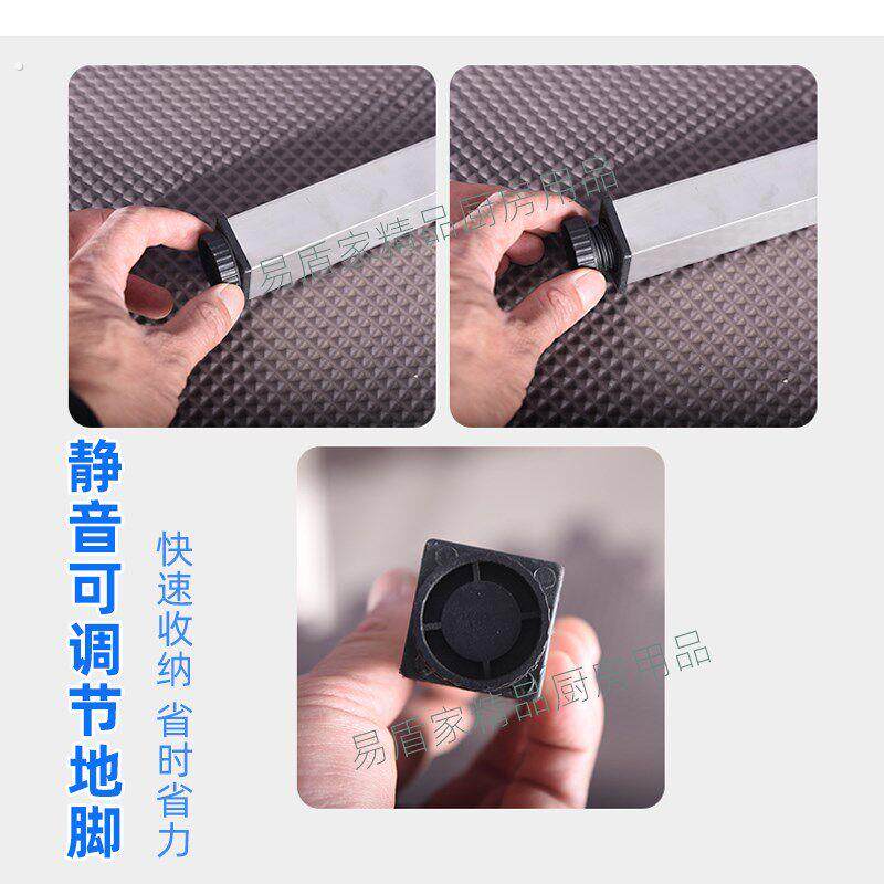 不锈钢折叠桌餐桌家用吃饭桌夜市可携式摆摊烧烤桌子商用桌面可折