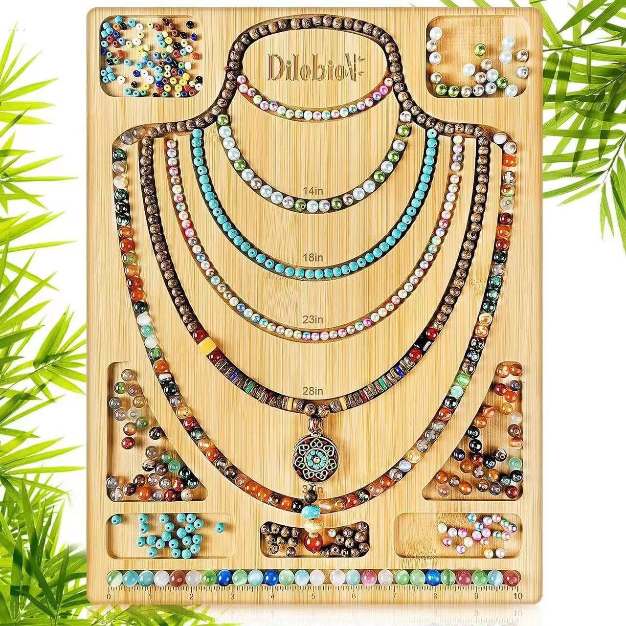 手工串珠设计盘DIY手炼项炼串珠盘手串首饰串珠工具珠宝制作托盘