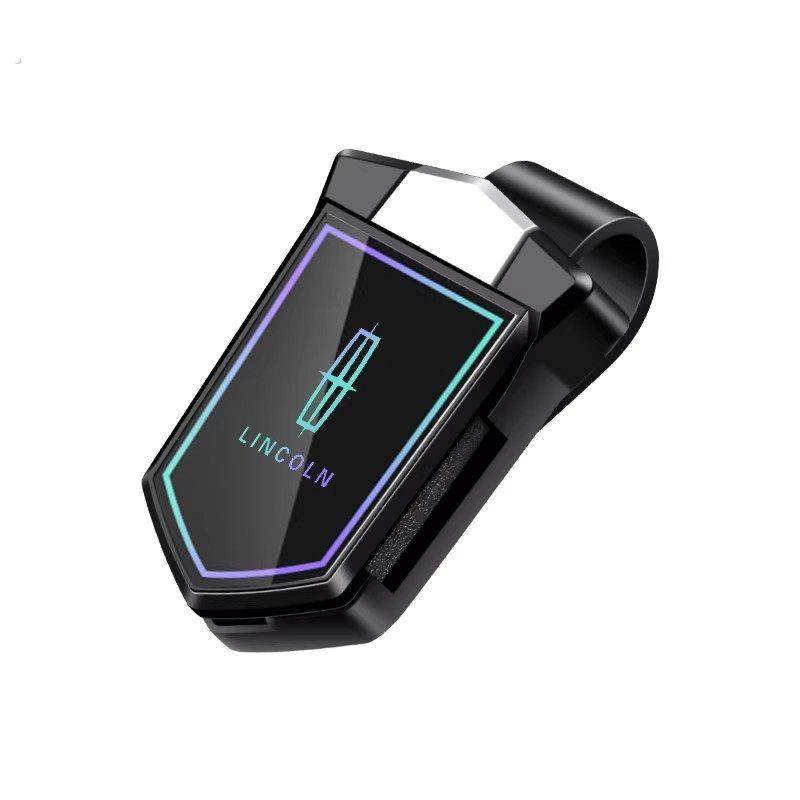 车载眼镜夹汽车车内眼镜架夹架子遮阳板收纳夹多功能车用太阳镜夹