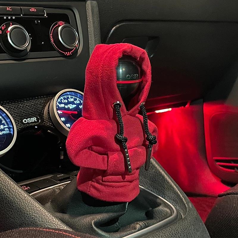 可爱卫衣汽车挡装饰挡把套创意变速杆保护手柄套档把套手动自动挡