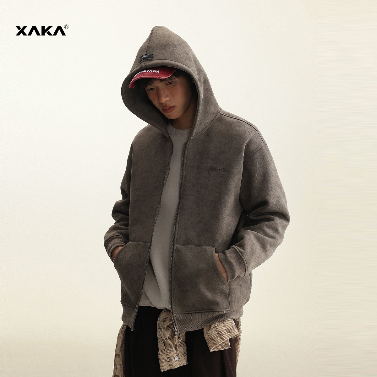 XAKA潮开衫卫衣青春流行
