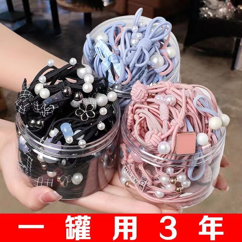 皮筋头绳韩版简约发圈女森女系橡皮筋扎头发成人耐用马尾发绳饰品