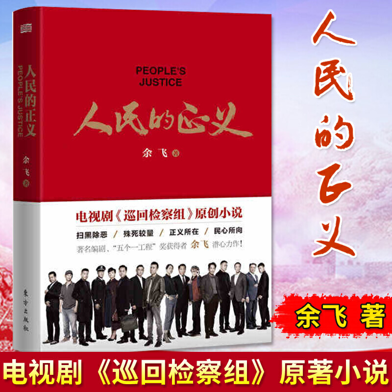 人民的正义 余飞著作 巡回检察组 电视剧原著小说 人民的名义姐妹篇惩治腐败反腐倡廉警示教育廉政精神当代文学 巡回检查组书籍