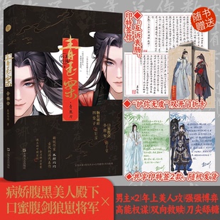 古风权谋 病娇腹黑美人殿下VS口蜜腹剑狼崽将军 双男主小说 新锐作家其颜灼灼著 青玉案1青寒刀