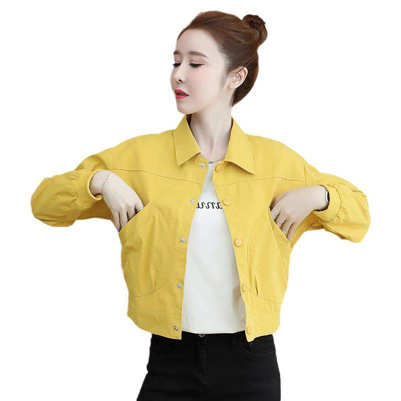 工装外套女春秋季2025新款夹克风衣小个子短款休闲棒球服开衫上衣