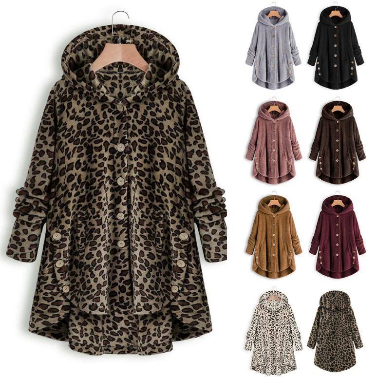 Autumn Winter Jacket Women Thick Warm Hooded Outwear Coat
