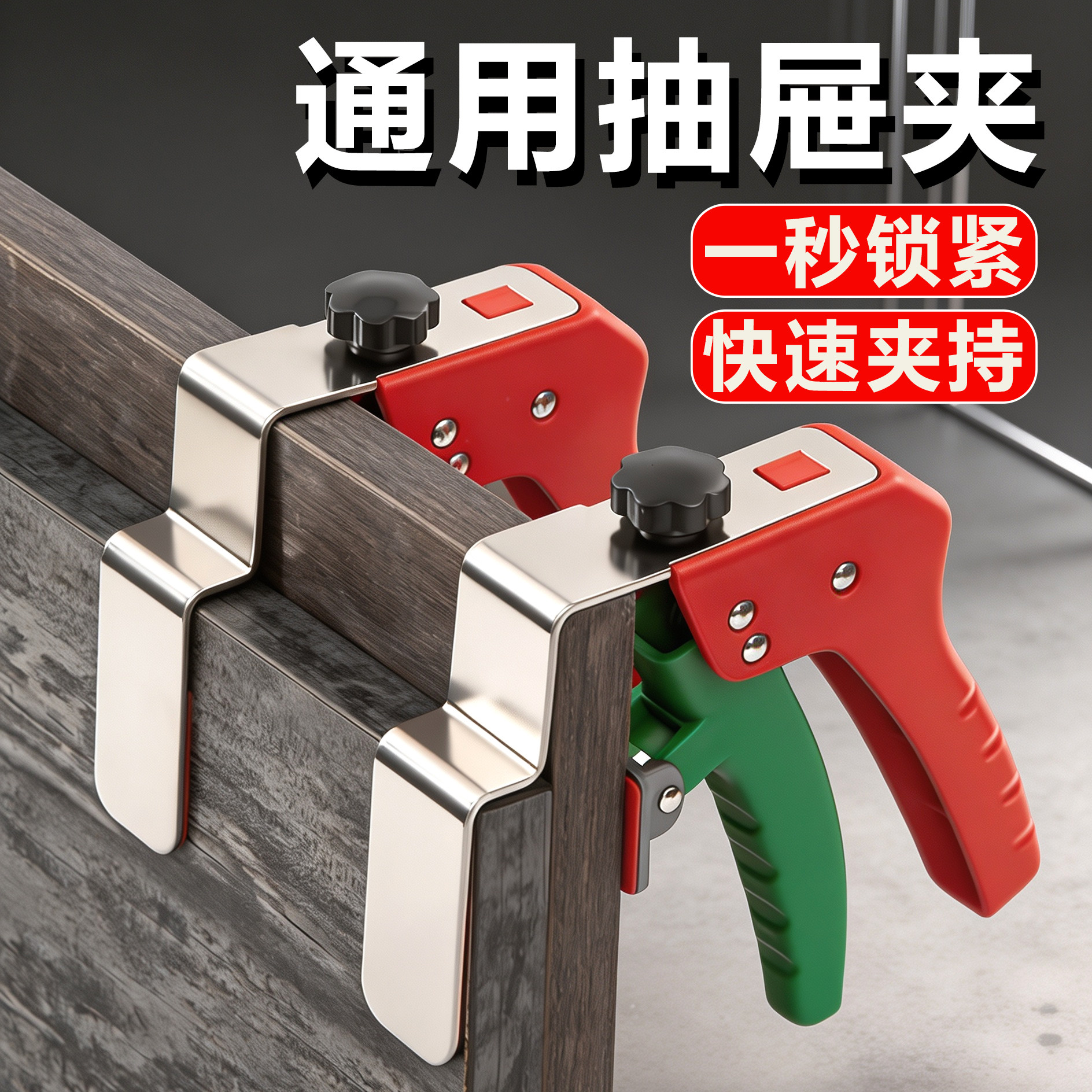抽屉安装神器面板通用抽屉夹G/F字夹安装木工夹子定位辅助固定器