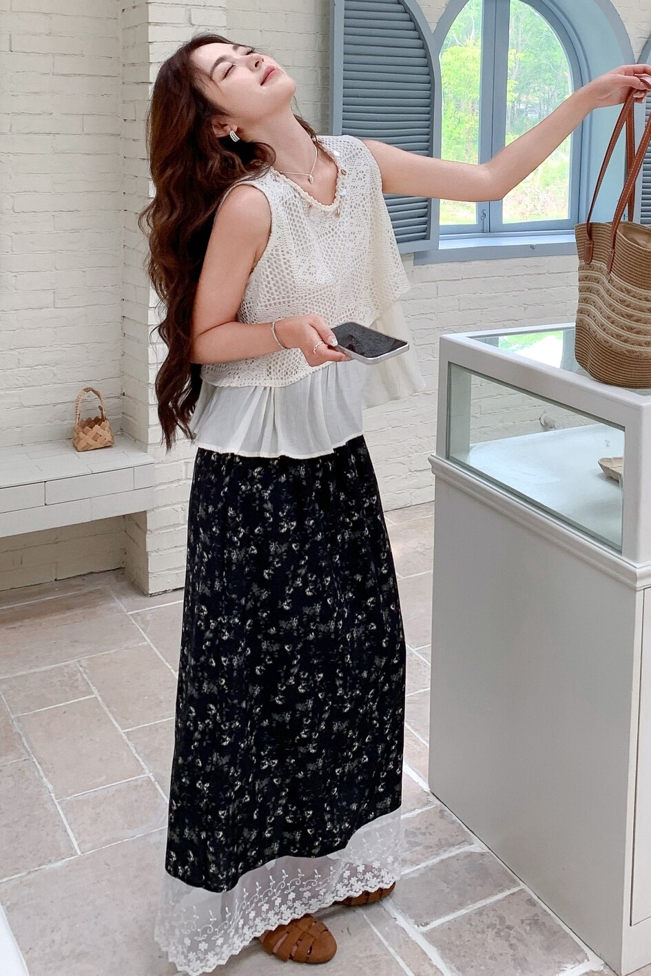 【新款】清甜可爱套裙222-6766-P135-K198,女装套装/套裙,浙宝222（原006）
