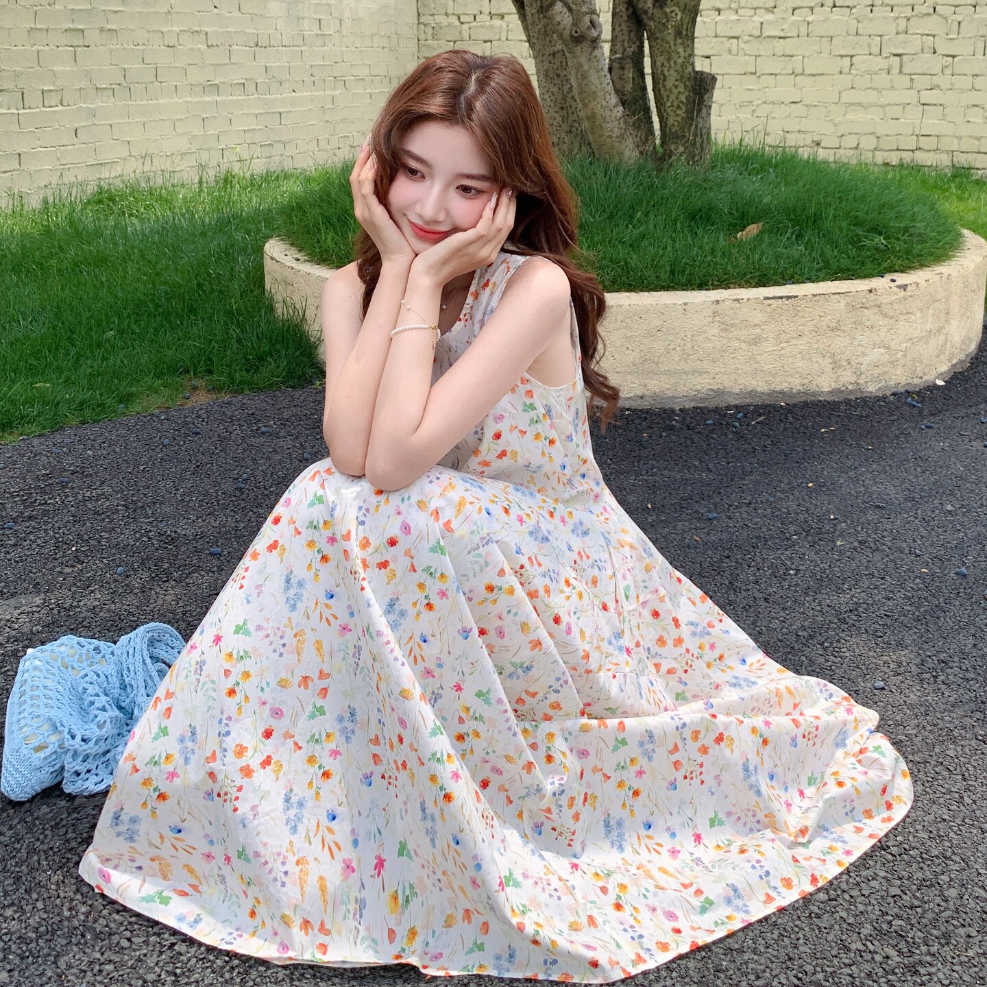 【档口现货】甜美浪漫无袖连衣裙222-6781-P125-K188,女装连衣裙,浙宝222（原006）