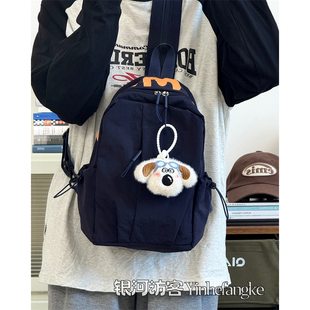 ins日系休闲胸包男女新款轻便户外旅游迷你两用小型双肩包背包潮