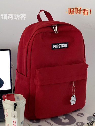 介只宝藏双肩包好百搭！简约休闲