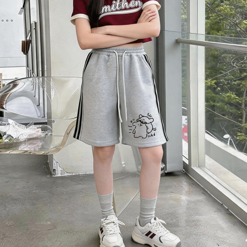 女童裤子夏季新款百搭休闲中裤