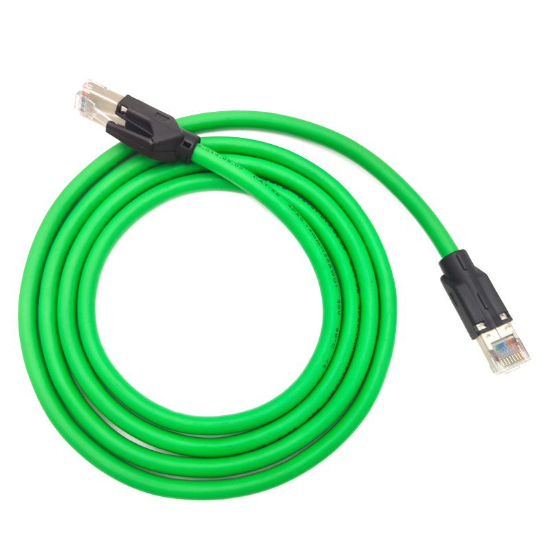 工业以太网 伺服网线超五类六类cat5e cat6e 8芯Ethercat双绞屏蔽