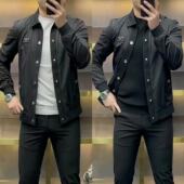 上衣外套男商务绅士欧货春秋男士 透气舒适男装 夹克 新款 022秋季