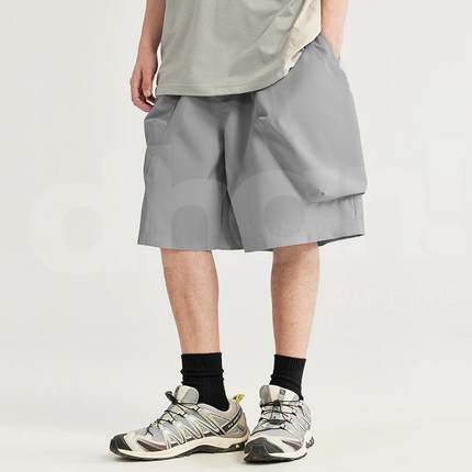 【Dhan线上商店】新款立体大兜工装短裤潮牌休闲宽松五分裤男