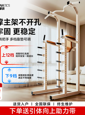 疯拿铁单杠家用引体向上架子商用单双杠家庭免打孔落地式训练器