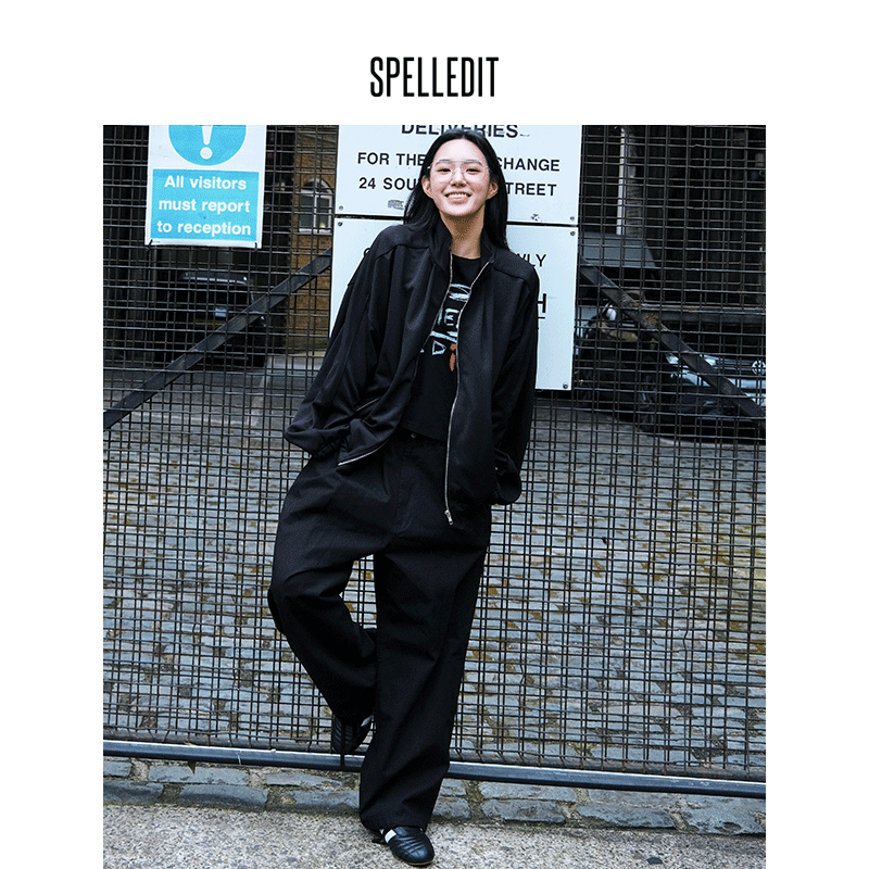 SPELLEDIT立领休闲夹克