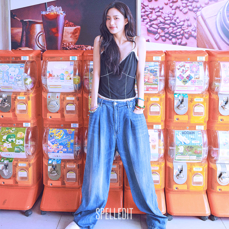 SPELLEDIT新品法式蕾丝吊带