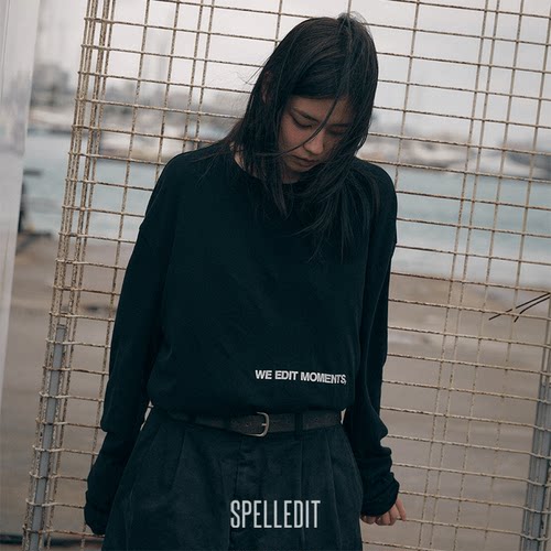 SPELLEDIT记录时刻长袖T恤