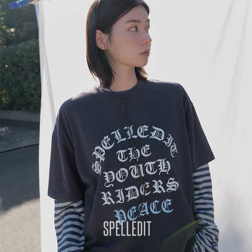 SPELLEDIT新品哥特字体短袖T恤