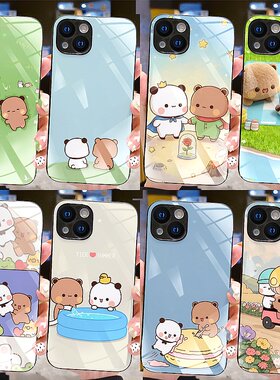 新款钢化玻璃布布一二手机壳定制任意机型适用iPhone17/16/1514/131211promax红米K80华为Mate60三星S22至尊