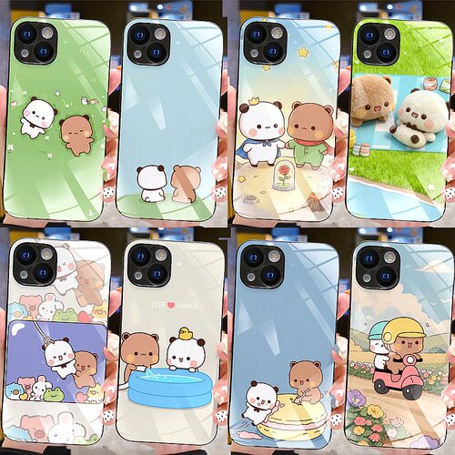 新款钢化玻璃布布一二手机壳定制任意机型适用iPhone17/16/1514/131211promax红米K80华为Mate60三星S22至尊