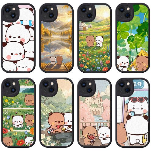 新款小羊皮布布一二手机壳定制任意机型适用iPhone17/16/1514/131211promax红米Note14Turbo4华为Mate80小米