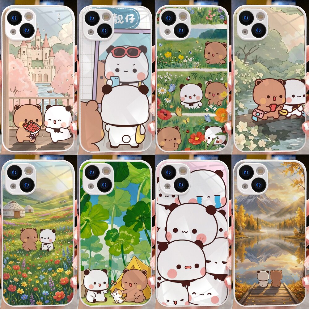 新款白色钢化玻璃布布一二手机壳定制任意机型适用iPhone17/16/1514/131211promaxVIVOIQOONEO华为Mate80小米