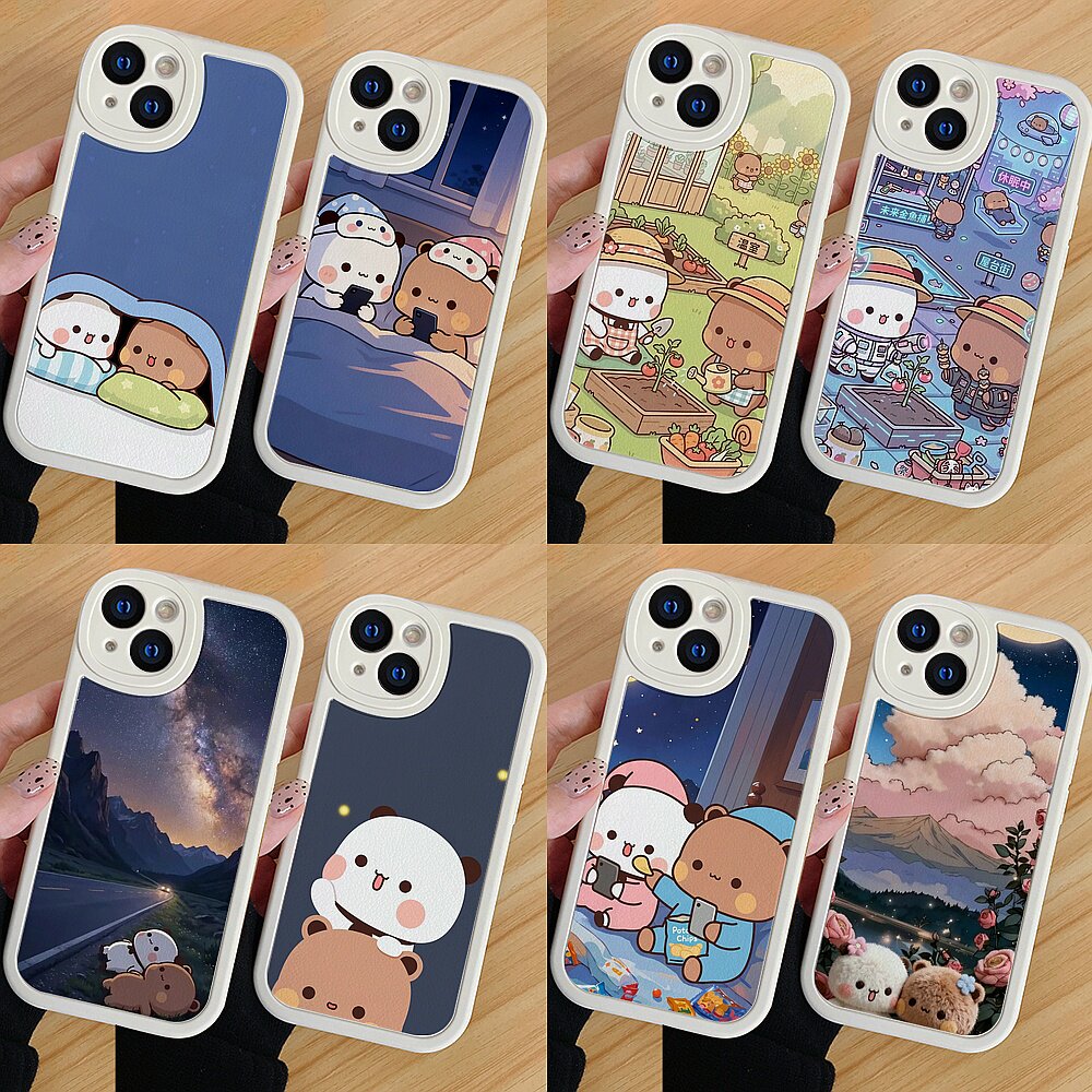 新款小羊皮布布一二手机壳定制任意机型适用iPhone17/16/1514/131211promax荣耀x70X30i红米K70VIVOIQOO12