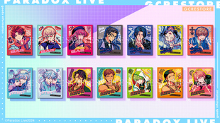 现货 Paradox Live PL ANTHEM 角色贴纸 Ver.1 周边